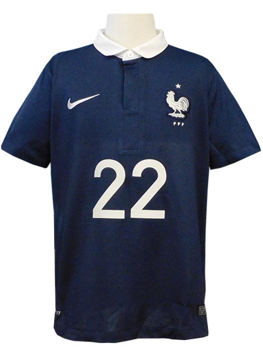 Nike FFF フランス代表 2014 ユニフォーム ナイキ) NIKE/2014フランス代表/ホーム/半袖/グルニエ/ジュニア用