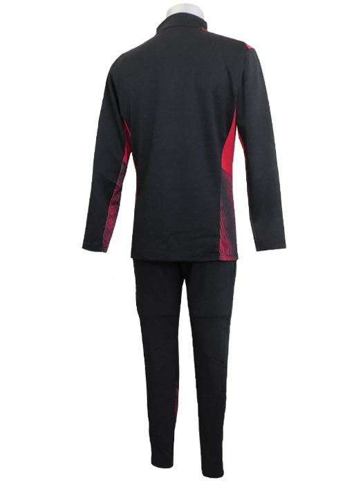 プーマ) PUMA/21/22ACミラン/1/4ジップトレーニングスーツ/ブラックX