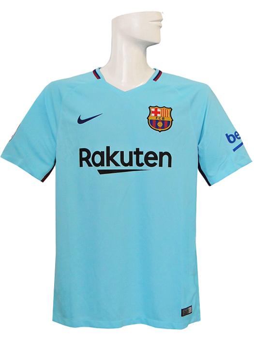 ***限定再入荷***(ナイキ) NIKE/17/18バルセロナ/アウェイ/半袖/楽天スポンサー付/テア・シュテーゲン/847254-484