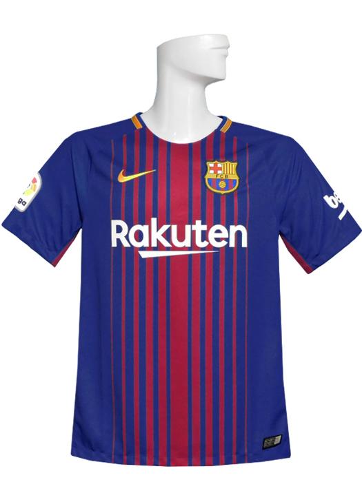 ナイキ) NIKE/17/18バルセロナ/ホーム/半袖/楽天スポンサー付