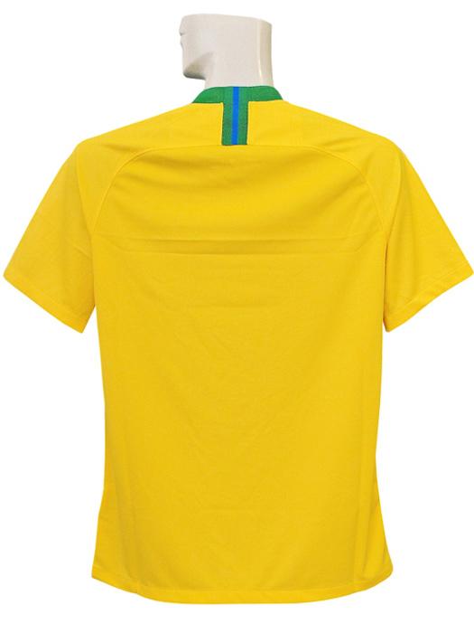 (ナイキ) NIKE/18/19ブラジル代表/ホーム/半袖/2018ワールドカップバッジ+LIVING FOOTBALLバッジ付/893856-749_1