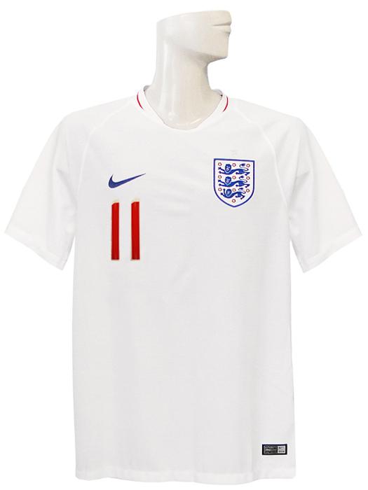 ***胸番号取付跡あり***(ナイキ)NIKE/18/19イングランド代表/ホーム/半袖/バーディー_1