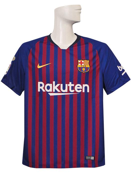 (ナイキ) NIKE/18/19バルセロナ/ホーム/半袖/メッシ/LFP優勝バッジ/894430-456_1