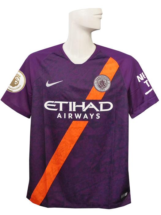 NIKE - マンチェスターシティ 18/19 ダビドシルバ  S ナイキ) NIKE/18/19マンチェスターシティ/サード/半袖/ダビド