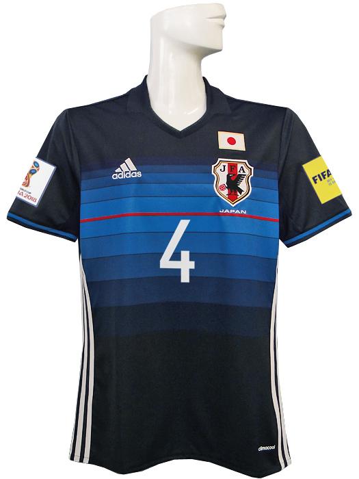 (アディダス) adidas/16/17日本代表/ホーム/半袖/本田/2018ロシアW杯アジア予選バッジ付/AAN09-AA0308_1