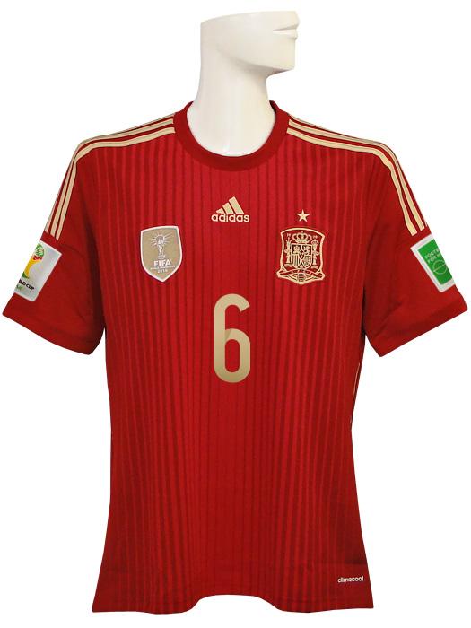 アディダス) adidas/14/15スペイン代表/ホーム/半袖/イニエスタ