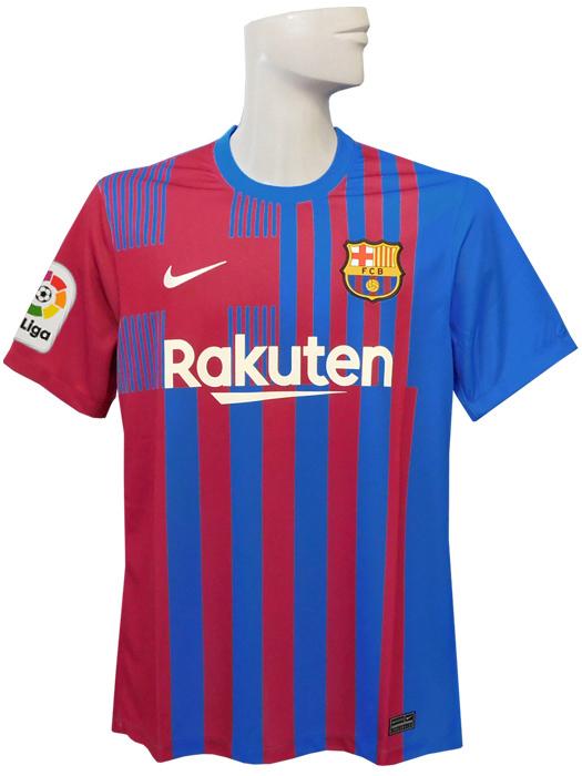 ナイキ) NIKE/21/22バルセロナ/ホーム/半袖/ピケ/LFPバッジ付/CV7891