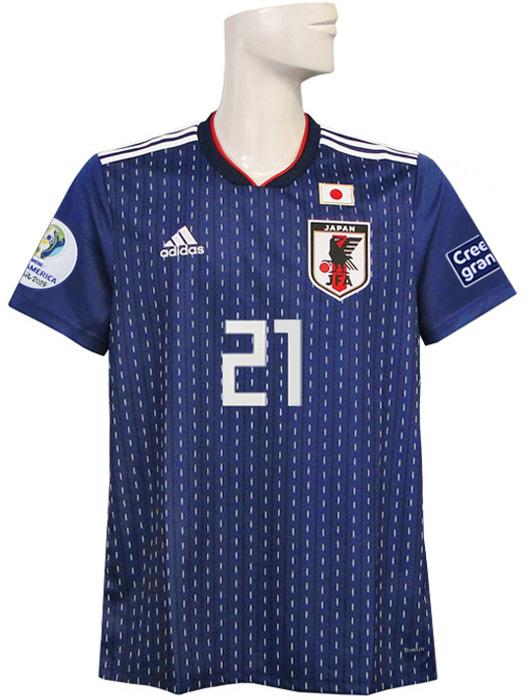 (アディダス) adidas/2019コパアメリカ/日本代表/ホーム/半袖/久保/21/コパアメリカバッジ付/DRN93-CV5638 アディダス) adidas/2019コパアメリカ/日本代表/ホーム/半袖/久保/21