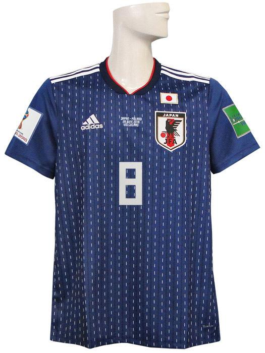 (アディダス) adidas/18/19日本代表/ホーム/半袖/原口/ポーランド戦+2018W杯バッジ/フルマーキング仕様/DRN93-CV5638 アディダス) adidas/18/19日本代表/ホーム/半袖/原口/ポーランド戦+