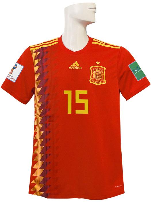アディダス) adidas/18/19スペイン代表/ホーム/半袖/15セルヒオ