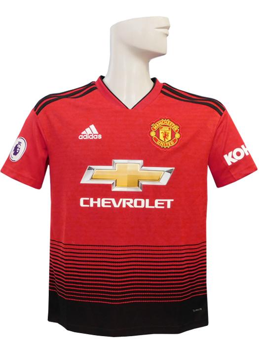 (アディダス) adidas/18/19マンチェスターユナイテッド/ホーム/半袖/マタ/プレミアリーグバッジ付/ジュニア用/END83-CG0048 アディダス) adidas/18/19マンチェスターユナイテッド/ホーム/半袖