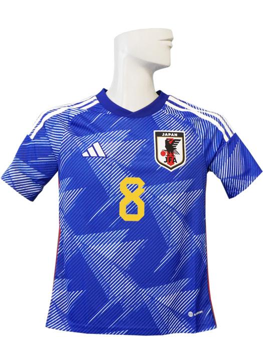 (アディダス) adidas/22/23日本代表/ホーム/半袖/ジュニア用/堂安/#8/IH246-HC6299 アディダス) adidas/22/23日本代表/ホーム/半袖/ジュニア用/堂安/#8