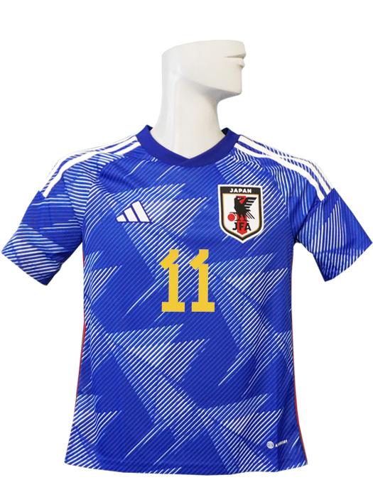 アディダス) adidas/22/23日本代表/ホーム/半袖/ジュニア用/久保/#11