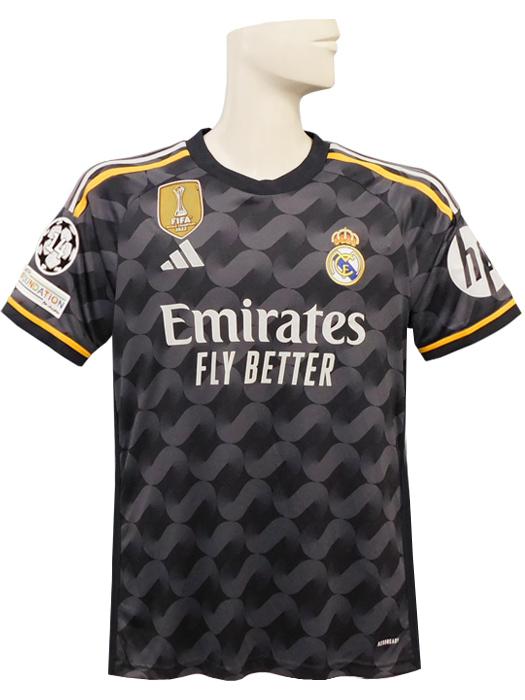 (アディダス) adidas/23/24レアルマドリード/CL/アウェイ/半袖/クロース/CWC+CL+FOUNDATION付 アディダス) adidas/23/24レアルマドリード/CL/アウェイ/半袖/クロース