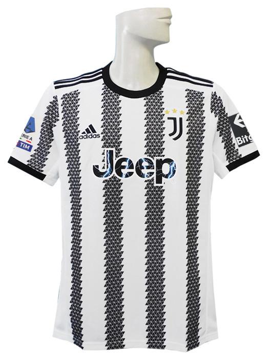 (アディダス) adidas/22/23ユベントス/ホーム/半袖/ポグバ/セリエAバッジ+CYGAMES+Bitgetスポンサー付/KPB49-H38907 アディダス) adidas/22/23ユベントス/ホーム/半袖/ポグバ/セリエA