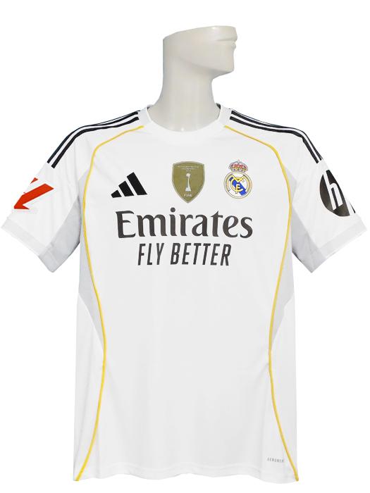 (アディダス) adidas/25/26レアルマドリード/ホーム/半袖/リュディガー/ラリーガ+ICC2024優勝パッチ付/KRN60-JJ1931