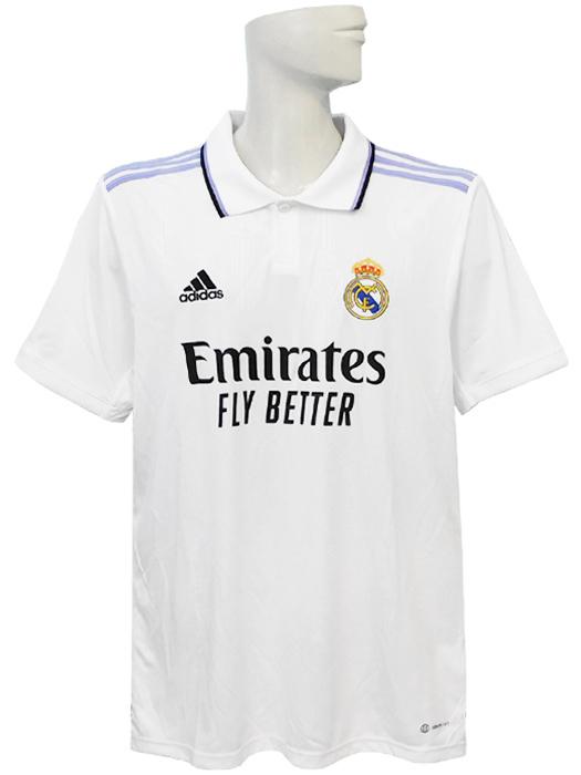 【正規品・美品】adidas レアル・マドリード 2022-23 ホーム襟O 正規品・美品】adidas レアル・マドリード 2022-23 ホーム襟O