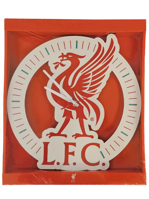 クラブオフィシャルグッズ/リバプール/オフィシャル ダイキャスト メタル壁掛け時計/レッド/5018479154495の通販は