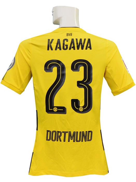 ***記念ボックス***(プーマ) PUMA/17/18ドルトムント/オーセンティック/ホーム/半袖/香川/ブンデスリーガ+VW/751669-01