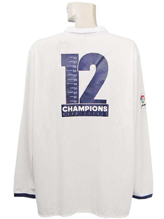 (アディダス) adidas/16/17レアルマドリード/ホーム/長袖/決勝戦/CL12回優勝記念マーキング/AI5184