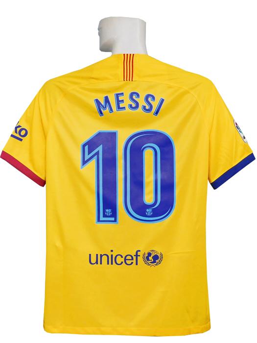 ナイキ) NIKE/19/20バルセロナ/アウェイ/メッシ/半袖/AJ5531-728