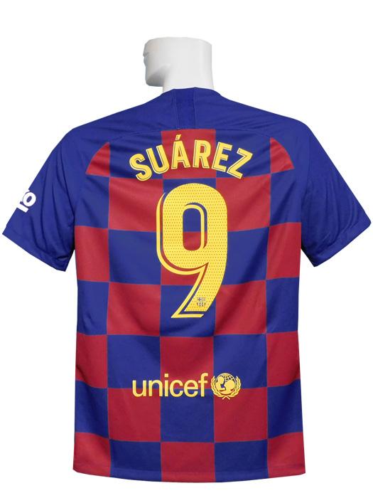 (ナイキ) NIKE/19/20バルセロナ/ホーム/半袖/スアレス/LFP優勝バッジ/AJ5532-456