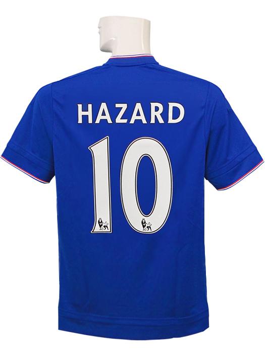 (アディダス) adidas/15/16チェルシー/ホーム/半袖/アザール/プレミアリーグ優勝パッチ付/BCE41-AH5104