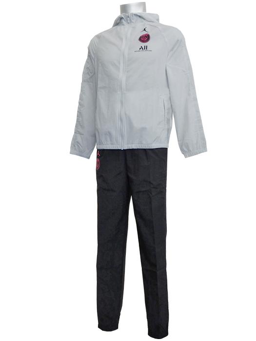 (ナイキ) NIKE/20/21パリサンジェルマン/ジョーダン/ウーブントラックスーツ/ジュニア/ピュアプラチナムXブラック/DH0840-044