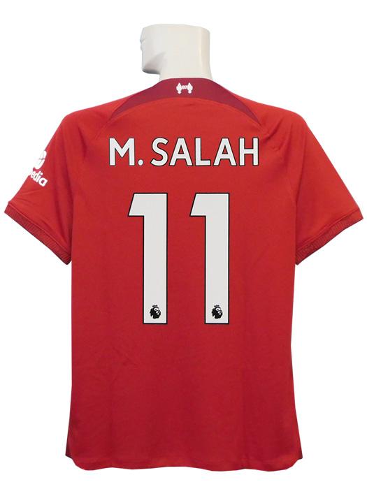 (ナイキ)NIKE/22/23リバプール/ホーム/半袖/サラー/プレミアリーグパッチ付/DM1843-609