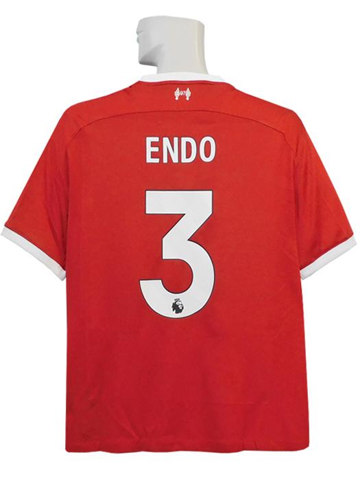 (ナイキ)NIKE/23/24リバプール/ホーム/半袖/遠藤航/プレミア+No Room For Racismパッチ付/DX2692-688