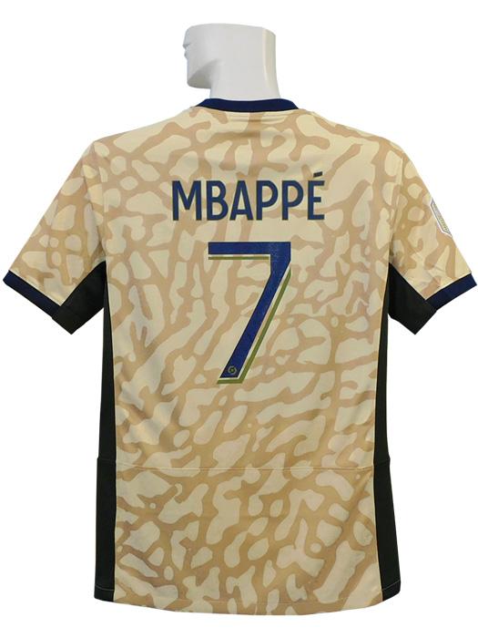 (ナイキ) NIKE/23/24パリサンジェルマン/4THフォース/半袖/エムバペ/リーグアン優勝パッチ付/FD6504-201