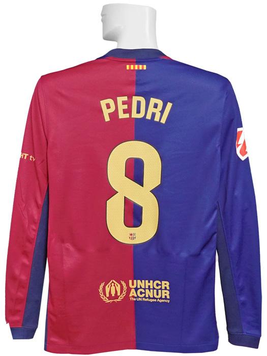 (ナイキ) NIKE/24/25バルセロナ/ホーム/長袖/ペドリ/ラリーガパッチ付/FN8806-456