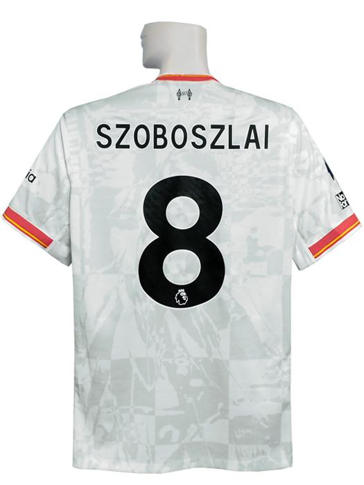 (ナイキ)NIKE/24/25リバプール/サード/半袖/ソボスライ/プレミア+No Room For Racismパッチ付/FQ2030-101