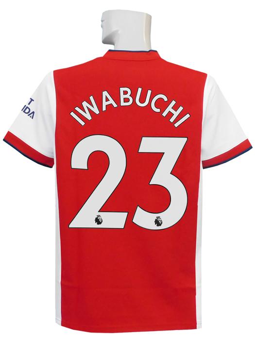 (アディダス) adidas/21/22アーセナル/ホーム/半袖/岩渕/プレミアリーグバッジ付/IDE54-GM0217