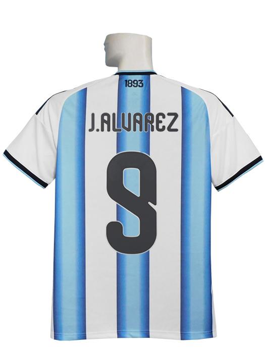 (アディダス) adidas/26/27アルゼンチン代表/ホーム/半袖/9アルバレス/JVE31-JM8396