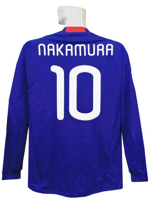 アディダス) adidas/10/11日本代表/ホーム/長袖/中村俊輔/2010W