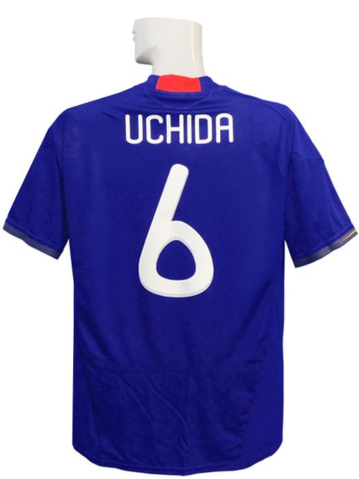アディダス/10/11日本代表/ホーム/半袖/内田/2010FIFAワールドカップ南アフリカ大会バッジ付/KF925-P67397