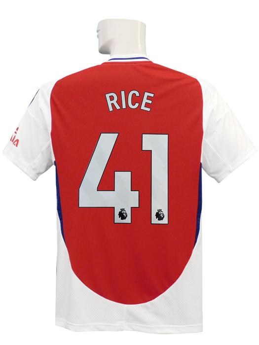 (アディダス) adidas/24/25アーセナル/ホーム/半袖/ライス/プレミア+No Room For Racismパッチ付/KNW85-IT6141