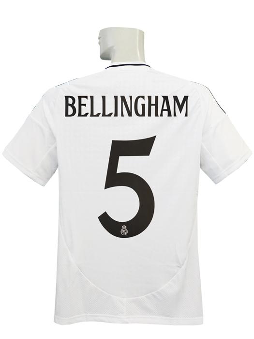 2024-2025 レアルマドリード ユニフォーム ベリンガム サッカー