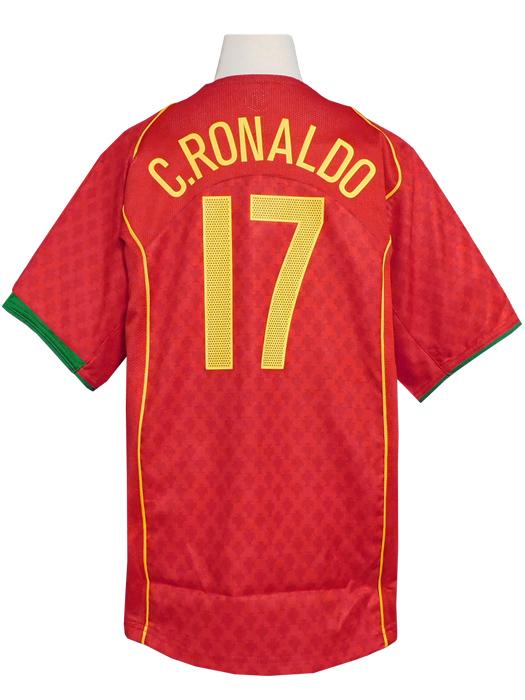 (ナイキ) NIKE/2004/2005ポルトガル代表/ホーム/半袖/ロナウド/ジュニア用/L492821-611