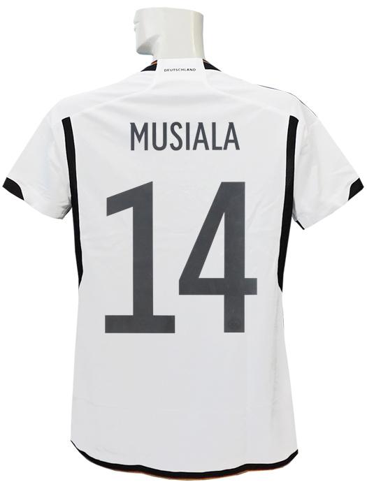 (アディダス) adidas/22/23ドイツ代表/ホーム/半袖/ムシアラ/2022W杯バッジ付/L5818-HJ9606