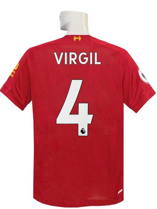 (ニューバランス) new balance/19/20リバプール/ホーム/半袖/ファン・ダイク/プレミアリーグパッチ付/MT930000