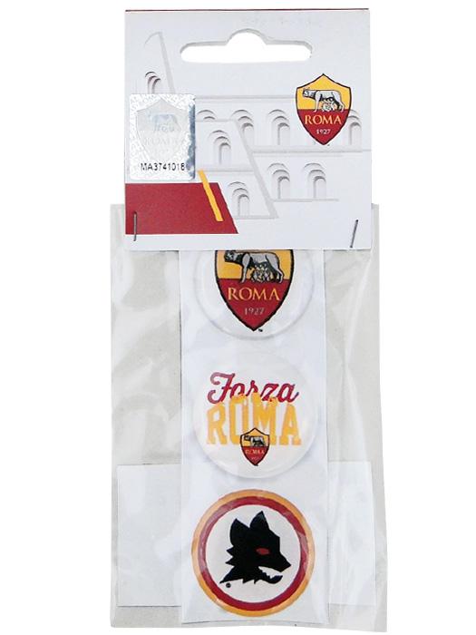 クラブオフィシャルグッズ ローマ オフィシャル3dシールセット Rm1465の通販はau Pay マーケット ネイバーズスポーツ