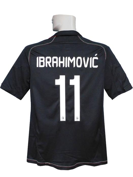 (アディダス) adidas/12/13ACミラン/サード/半袖/イブラヒモビッチ/セリエAパッチ付/TC008-X23707