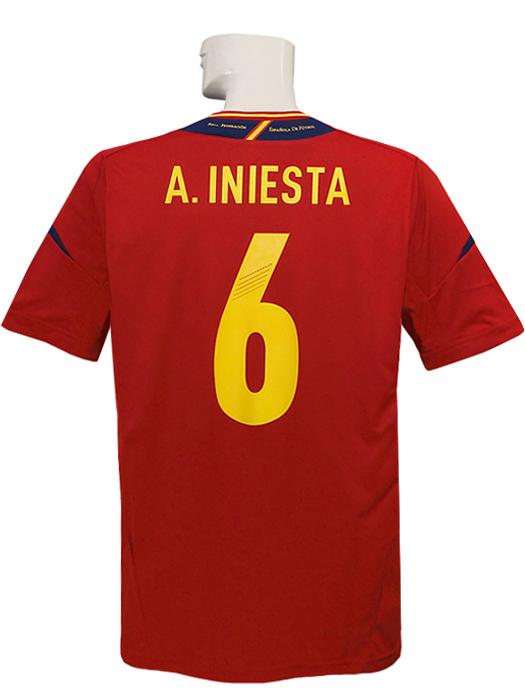 新品 adidas スペイン代表 EURO 12/13 アウェイ ユニフォーム 【楽天