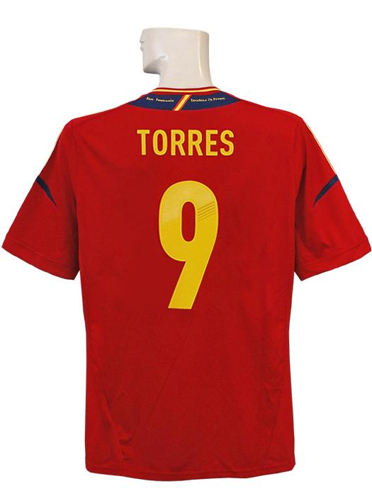 (アディダス) adidas/12/13スペイン代表/ホーム/半袖/トーレス/EURO2012決勝/マッチデー+RESPECT+優勝バッジ付/フル/ZU355-X10937
