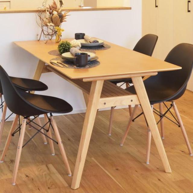 ダイニングテーブル ブラウン ナチュラル W150×D80×H72 azu-ace-911  ダイニングテーブル テーブル 送料無料 北欧 モダン 家具 インテリア ナチュラル テイスト 新生活 オススメ おしゃれ 後払い の通販は