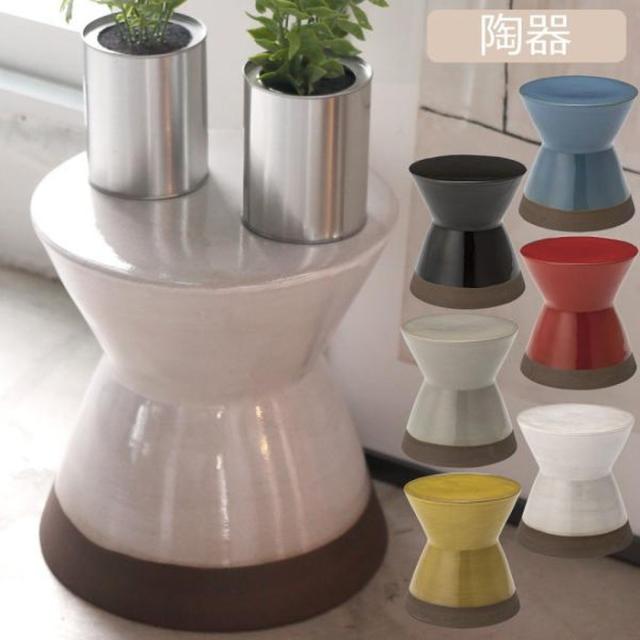 ミニスツール ブラック ブルー グレー ホワイト イエロー φ30×H31 azu-cly-20  スツール イス チェア 送料無料 北欧 モダン 家具 インテリア ナチュラル テイスト 新生活 オススメ おしゃれ 後払い の通販は 6,291円