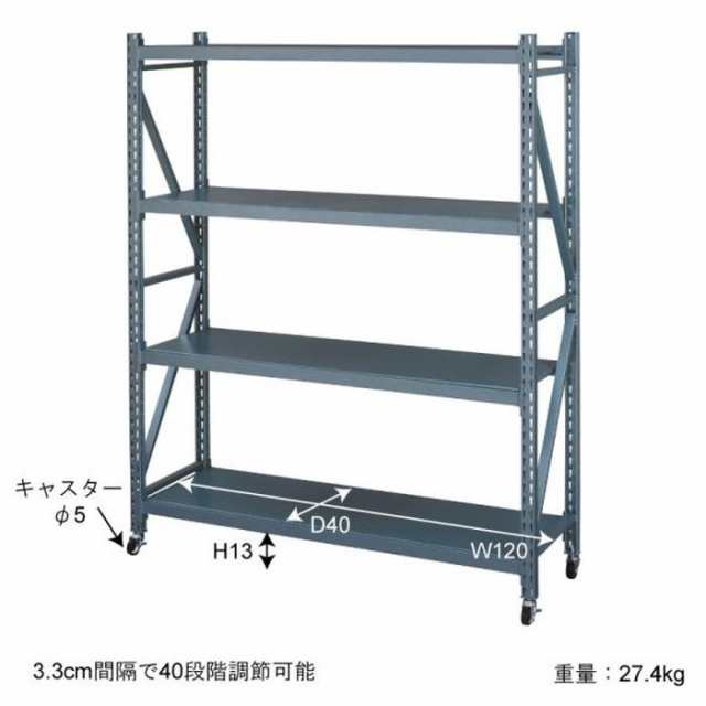 ラルド ボルトレスラック3D ブラック グリーン アイボリー W129×D40.5×H157 azu-dis-683 オープンラック 本棚 ラック カラーボックス 