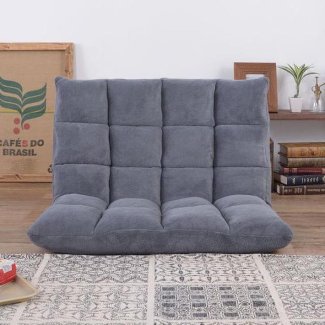 もこもこワイドリクライナー ブラック もこもこワイドリクライナー